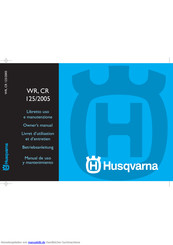Husqvarna WR 125-USA/CDN Betriebsanleitung