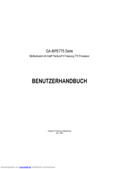 Pentium GA-8IPE775 Serie Benutzerhandbuch