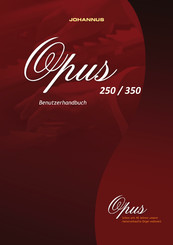 Johannus Opus 350 Benutzerhandbuch