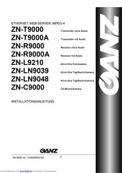Ganz ZN-9000 series Installationsanleitung