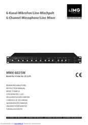 IMG STAGE LINE MMX-602/SW Bedienungsanleitung