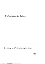 HP xw Serie Handbuch