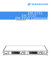 Sennheiser EM 3731 command Bedienungsanleitung