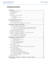 LaCie LaCinema Black PLAY Benutzerhandbuch