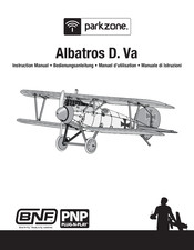 PARKZONE Albatros D. Va Bedienungsanleitung
