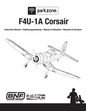PARKZONE F4U-1A Corsair Bedienungsanleitung