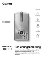 Canon Digital IXUS i Bedienungsanleitung