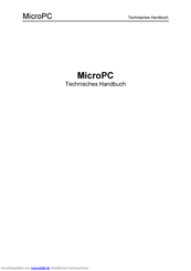 taskit 386EX MicroPC Technisches Handbuch