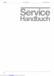 Revox C 221 Servicehandbuch