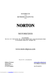 Norton E.S.2 Betriebsanleitung