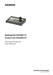 Siemens CKA4820 V2 Benutzerhandbuch