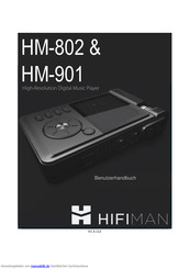 HiFiMAN HM-802 Benutzerhandbuch