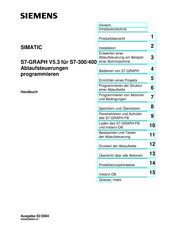Siemens SIMATIC S7-GRAPH Handbuch
