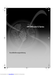 HP G85 Grundbedienungsanleitung