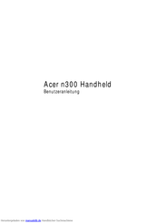 Acer N300 Benutzeranleitung