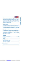 Caliber CA 2010D Pro Handbuch