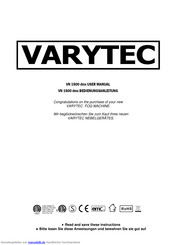 Varytec VN 1500 dmx Bedienungsanleitung