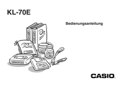 Casio KL-70E Bedienungsanleitung