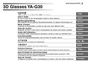 Casio 3D Glasses YA-G30 Bedienungsanleitung