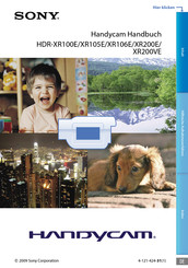 Handycam HDR-XR200E Handbuch