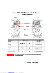 Agilent Technologies U1241A Schnellstart Handbuch