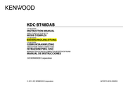 KENWOOD KDC-BT48DAB Bedienungsanleitung