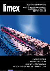 limex mpr3 Series Bedienungsanleitung