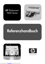 hp Photosmart 7600 Series Referenzhandbuch