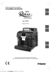 royal HD8920 Bedienungsanleitung