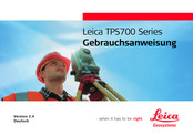 leica TPS700 Performance Series Gebrauchsanweisung