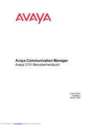 Avaya 3701 Benutzerhandbuch