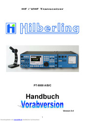 Hilberling PT-8000 B Handbuch