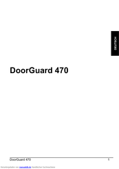Marmitek DoorGuard 470 Bedienungsanleitung