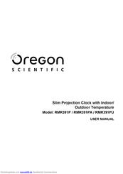 Oregon Scientific RMR391PU Handbuch