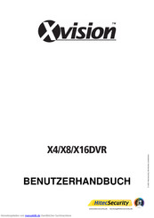 XVision X8DVR Benutzerhandbuch