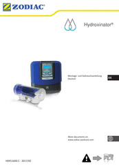 Zodiac Hydroxinator Gebrauchsanleitung