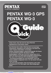 Pentax WG-3 Handbuch
