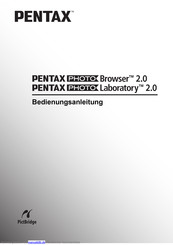 Pentax PHOTO Browser 2.0 Bedienungsanleitung