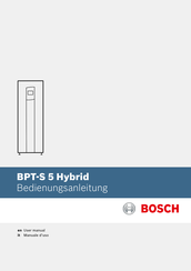 Bosch BPT-S 5 Hybrid Bedienungsanleitung