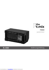 T.MIX PM800 Bedienungsanleitung
