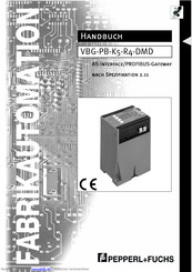 Pepperl+Fuchs VBG-PB-K5-R4-DMD Handbuch