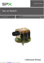 SPX Vac-on-Switch IB-500 R02 Originalbetriebsanleitung