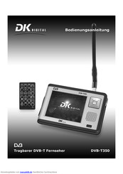 DK Digital DVB-T350 Bedienungsanleitung