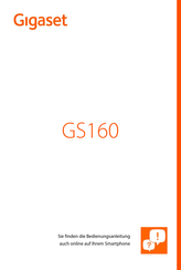 Gigaset GS160 Bedienungsanleitung