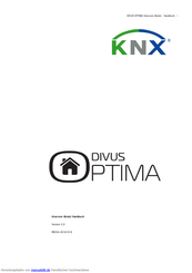 KNX DIVUS OPTIMA Handbuch