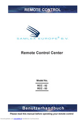 Samlex Europe RCC - 02 Benutzerhandbuch