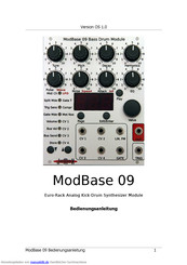 Jomox ModBase 09 Bedienungsanleitung