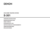 Denon S-301 Bedienungsanleitung