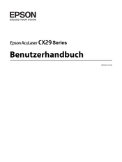 Epson AcuLaser CX29 Series Benutzerhandbuch