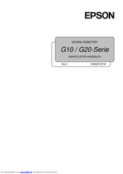 Epson SCARA G10-Serie Handbuch